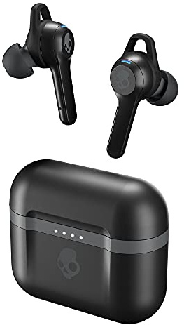 Auricolari In-Ear Bluetooth Skullcandy Indy Evo con Microfono, True Wireless, Resistenti A Sudore, Acqua E Polvere, Fino A 30 Ore Di Autonomia Totale - Nero