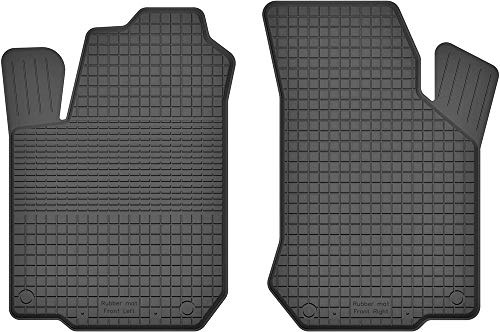 Fußmatten Vorne 2er Set für Opel Corsa C 2000-2006 Gummi Gumimatten