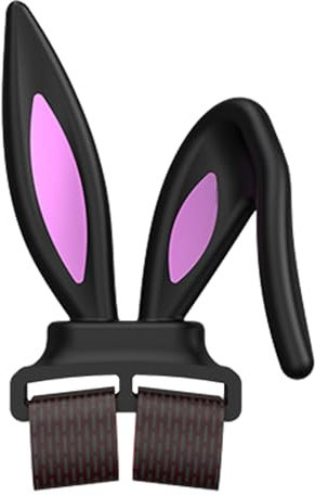 Vansza Bunny Headphones Attachment, Rabbit Ear Decoration, Headphone Accessory, Cute Bunny Ears, Black