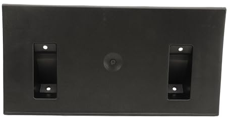 Supporto Targa Anteriore Staffa di Montaggio Targa per Ghibli M157 Dal 2013 Al 2017, Numero OE: 670025268, Nero