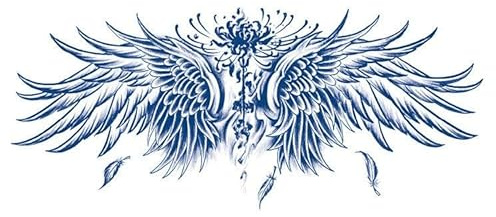 2 Stück Wasserfeste Saft-Kräuter- Temporäre Tattoos Tattoo Aufkleber Falsche Tätowierung -Aufkleber Auf Der Brust Für Männer Und Frauen, Die Langlebig Sind