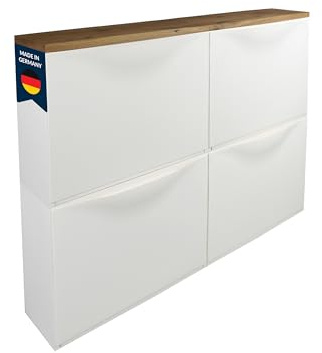 ZUSCHNITTPROFI.DE Eiche Deckplatte für IKEA Trones, 102,6 x 15,9 x 2,0 cm | Massive Eiche, gefast und fein geschliffen, passgenau für IKEA Trones