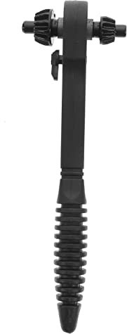 iplusmile Ratchet Wrench Drill Chuck Key Portable Dual Use Spanner Quick Release Ratchet Tool for Corded Drill and Drill Press Drill Chuck Accessory
