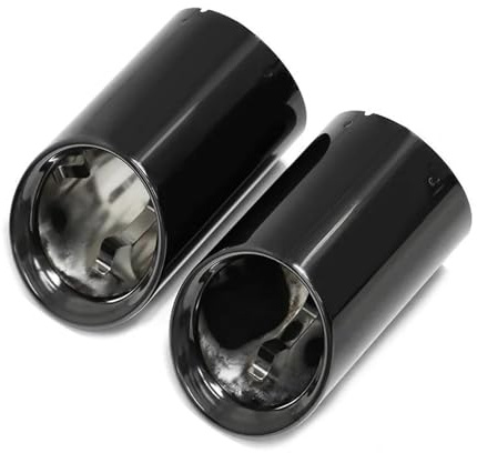 ATGCBCAUF Für 3 G20 G21 320d 320i 330i 2020 2021 2022 Auspuffabdeckung Schalldämpferspitze Endrohr Auspuffanlage Düse(Black)