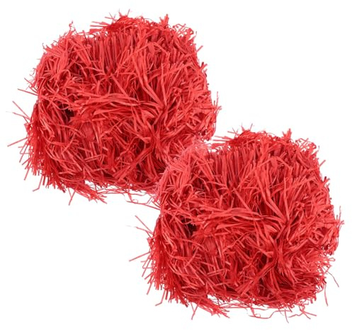 Beavorty 120g Raffia Grass Decorative Shredded Paper 2pcs for Wrapping Silk Paper