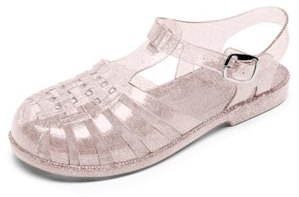 NaLatia Chaussure d'été de unisexes - Fabriquées en PVC résistant - Fermeture à boucle - Pour la plage et la rivière - Sandales d'été pour femmes et hommes