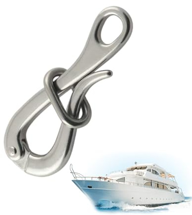 Générique Grillo ad apertura rapida, gancio nautico, per lotta contro l'incendio, marina, arrampicata, sartiame, rimorchio e sollevamento