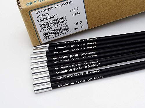 Shimano Unisex-Adult Kit Cables de Cambio Negro Fahrradkabel, Mehrfarbig, One Size