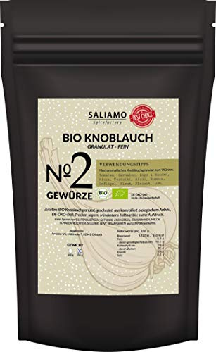 250g BIO Knoblauch feines Granulat | Saliamo