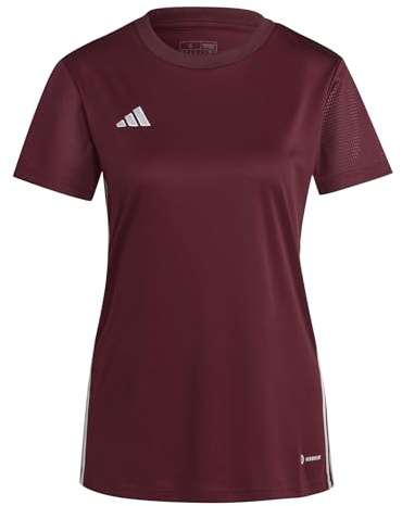 adidas Women's TABELA 23 Jersey, Team Maroon 2/White, M