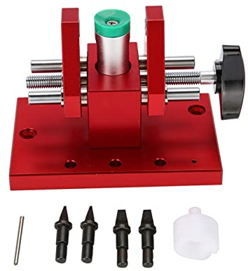 Syrisora Outil de Réparation D'horloger Snap on Watch Back Case Cover Opener Workbench Remover 07115