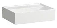 LAUFEN Kartell Handwaschbecken, unterbaufähig, ohne Hahnloch, ohne Überlauf, 450x340mm, H8153300001421, Farbe: Weiß