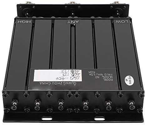 Duplexer for Radio Repeater, 25W UHF 6 Cavity Radio Repeater SGQ-450 Type Duplexer