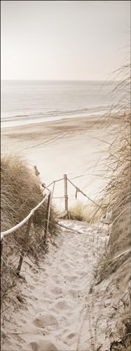 Pro-Art Glasbild Nordic beach IV, 30x80 cm