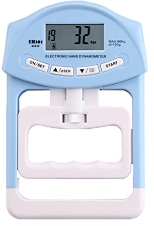 Dinamometro a mano Grip Forza Trainer Elettronico Hand Grip Tester di Forza Rinforzatore Grip Hand Exerciser Meter