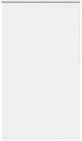 vidaXL Verdunkelungsrollo Weiß 125x210 cm Stoffbreite 121,6 cm