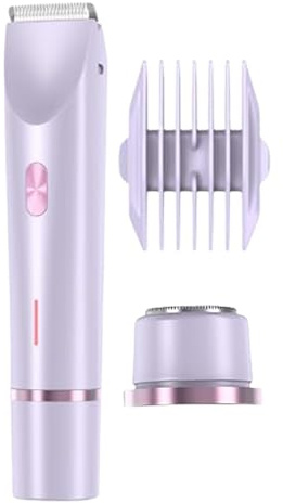 Frauen Intimrasierer, 2-in-1 Pelvora Intimrasierer, Doppelkopf Pelvora Rasierer Für Damen, Elektrischer Trimmer Für Bikini Beine Körper, Nass Und Trocken