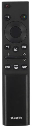 2 pezzi di ricambio per telecomando Samsung, telecomando con Netflix, Prime Video, Sumgsung TV Plus, compatibile con tutti i televisori Samsung LED QLED UHD Frame Solar 4K 8K Smart TV originale Remote
