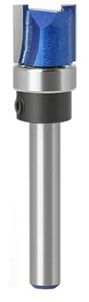 Broca de carburo de tungsteno for fresadora de extremo recto, vástago de 6 mm y 1/4 pulg., 1 unidad/4 unidades, herramientas for trabajar la madera(6.35X12.7X11.9)