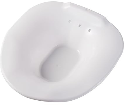 BATHVEVE Sitzbad und Komfortabler Sitzposition aus Pp mit Rutschfestem Design Zufälliger Stil für Schwangere und Ältere Menschen zur Postoperativen Pflege und Patientenversorgung
