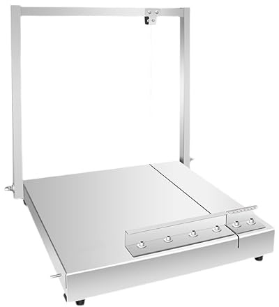 ZBJDX Tabla Cortadora De Quesos Profesional con Alambre, Rebanadora Manual De Queso De Acero Inoxidable 304, Herramientas De Cocina Comerciales, para Cortar Grandes Bloques De Mantequilla