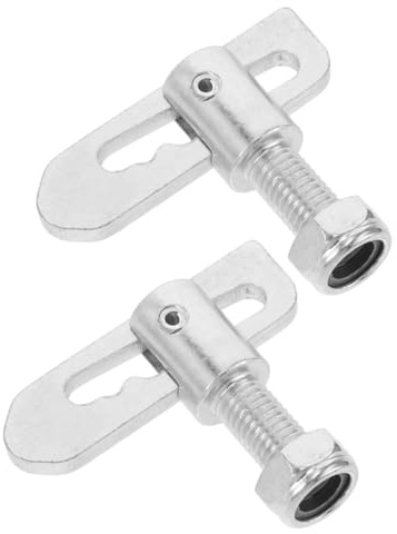 Alipis Perno de Caída Resorte para Camiones M12x25 Mm, 2 Piezas, Hierro Galvanizado, Cerraduras de Alta Resistencia para Remolques y Cajas de Caballos, Fijaciones Antivibración para Uso