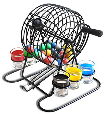 MostroMania Bingo da Bere - Game - Giochi Alcolici Divertenti - Bevute di Gruppo - Gadget Feste - Party Goliardici - Addio al Celibato - Festa di Laurea - Idee Regalo Originali per Lui