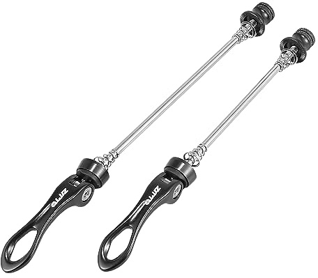 X AUTOHAUX 2pcs Bicycle Wheel Quick Release Skewer Wheel Hub Lever