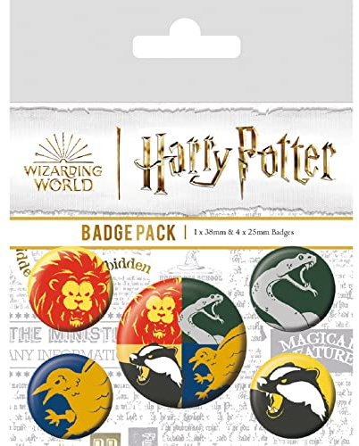 Pyramid International Badge Pack, mehrfarbig, Einheitsgröße