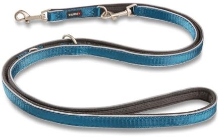 Wolters Führleine Active Pro Comfort, Größe:200 cm x 20 mm, Farbe:Petrol/anthrazit