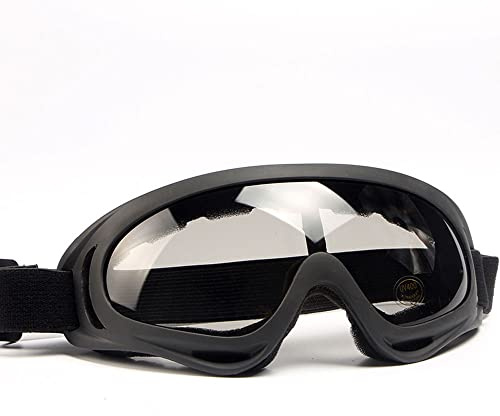 TopHomer Gafas de seguridad con protección UV envolvente sobre gafas, gafas selladas antivaho para laboratorio, soldadura, bricolaje, construcción, esquí, deportes de ciclismo, color gris