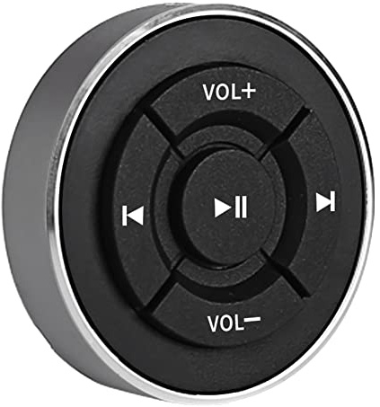 LAUGHERER Télécommande sans fil Bluetooth Lecteur de musique MP3 pour Android IOS Smartphone Control Car Kit Styling