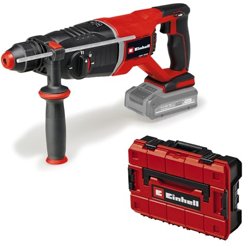 Einhell Professional Akku-Bohrhammer TP-HD 18/26 D Li BL-Solo Power X-Change (18 V, Brushless, 2,6 J, SDS-plus, 26 mm Bohrleistung in Beton, D-Handgriff, Koffer, ohne Akku)