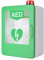 IINCOOY Armadietto di Stoccaggio for DAE, Scatola Esterna Cardiaca, Scatola di Allarme for Defibrillatore Esterno Automatico, Armadietto di Pronto Soccorso