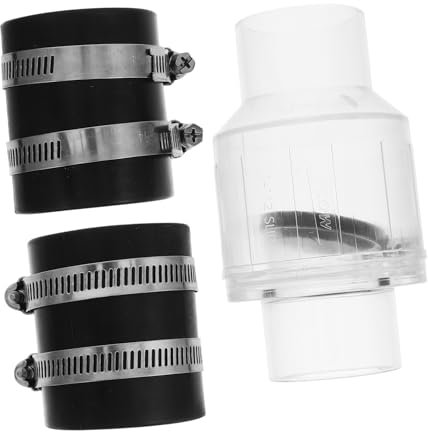 Gadpiparty Clapet Anti-retour À Ressort De 1 5 Pouce Pour Pompe De Puisard Silencieuse Prévention Efficace Du Reflux
