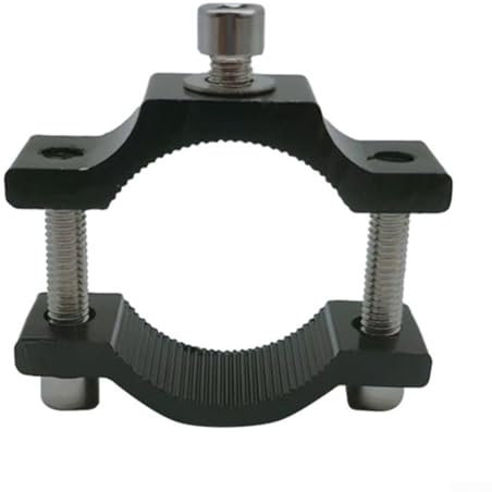 Innovativo morsetto per manubrio in alluminio, adatto per moto e scooter