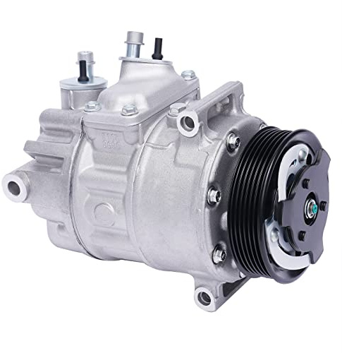 TouSuaRSi Compresor de Aire Acondicionado A/C Compresor para Climatizador Compresor de Clima R134a 125 Amperios Refrigerante para Audi Seat Skoda VW VAG