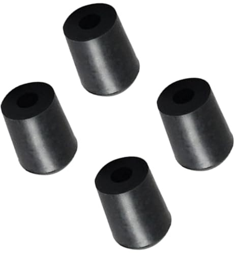 EHJRE 4x Kontrabass Stachel Gummispitzen Anti Rutsch Tragbare Cello Stachel Stopper