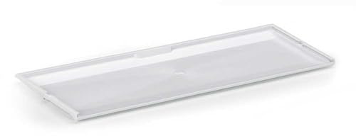 Gresinex - Bandeja Escurreplatos Blanca para Mueble de Cocina – Recogeagua de Plástico para Módulos 50, 60 y 80 cm – Protección Inferior, Fácil Limpieza, Compatible con Escurridores (Módulo 60)