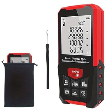 Professional Digital Rangefinder, tape Measure, Rangefinder, House Measuring Device, Testing Tool, 50m, 100m, 120m, 150m, 200m(50m)