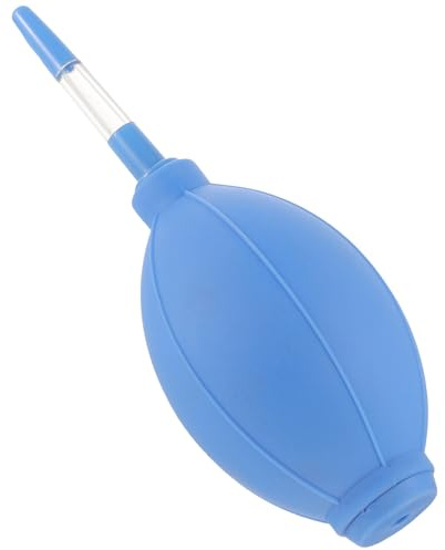 HIAKDOFT Poire Auriculaire Transparente Bleue, Ampoule de Lavage D'oreilles Multifonctionnelle, Bulbe à Presser Sécurisé, Nettoyage Eau et Cire, Portable pour Soins Auriculaires Adultes