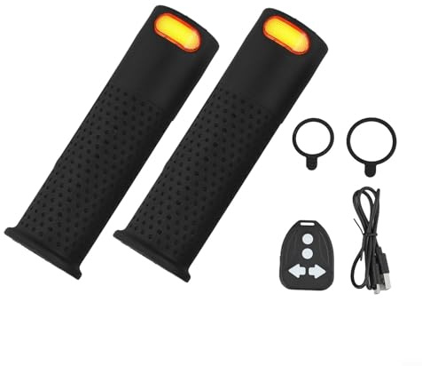 Lenkergriffe mit integrierten Blinkern für Xiaomi M365/Pro/Pro2/1S und NINEBOT Max ES1 ES2 ES4 G30, Roller-Ersatzteile (schwarz)