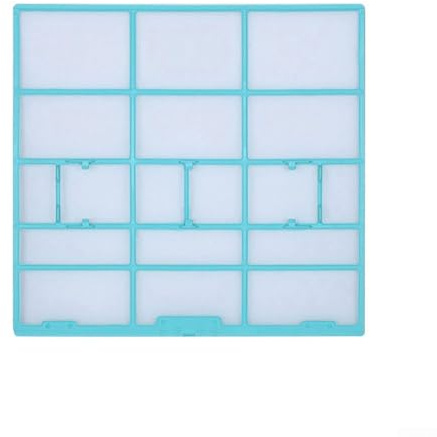 Filtro antipolvere per condizionatore d'aria interno Midea, rete di protezione antipolvere per sistema split AC, copertura protettiva in rete accessorio per prevenire l'accumulo di sporco (29,7 x 28