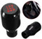 Saline Shifter Adapter Universal 5 Gang Manuell Metall Chrom Schaltknauf Hebel Stick Stift Griff Kopf Auto Styling Zubehör Racing Style (Black)