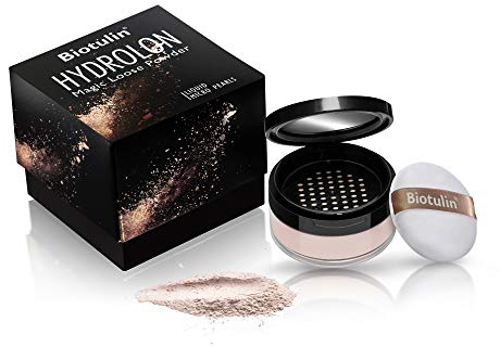 Biotulin - Hydrolon 20g - Anti-Falten-Feuchtigkeitspuder mit Spilanthol und Hyaluronsäure - Glatte Haut und strahlender Teint