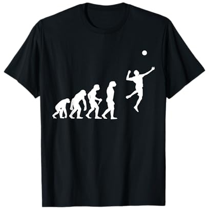 Faustball Spielen Evolution Faustball Entwicklung Geschenk T-Shirt