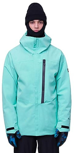 Six Eight Six GORE-TEX GT - Chaqueta para hombre, snowboard, snowboard, ropa de nieve, M2W105, 22-23 invierno, 686-gt-jk, Menta, L