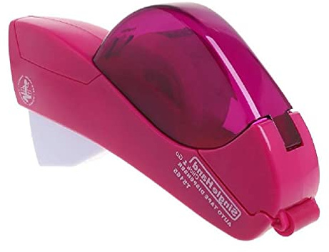 Automatischer Handabroller für Klebeband mit Ein-Klick-Schneider für Geschenkverpackung, Bastelbuch, Klebeband, schnell trocknend, hochviskos, aerosolfrei, lösungsmittelfrei, hohe Klebekraft bei