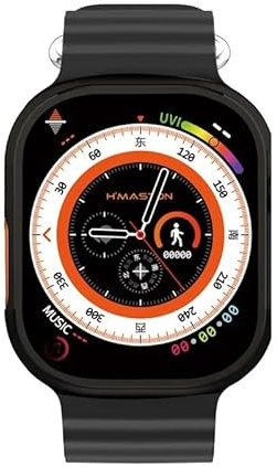 Microwear Ultra Ai 3 Smart Watch S10 Ultra Cámara giratoria de 180° G00gle Play GPS WIFI Pantalla Amoled HD Reloj inteligente de llamadas globales (Negro, 4+64GB)