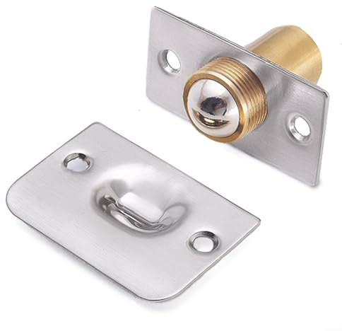 Sistema di chiusura invisibile per ante di armadietti, con caratteristiche e accessori di facile installazione